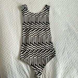 Contour Bodysuit with open-back feature